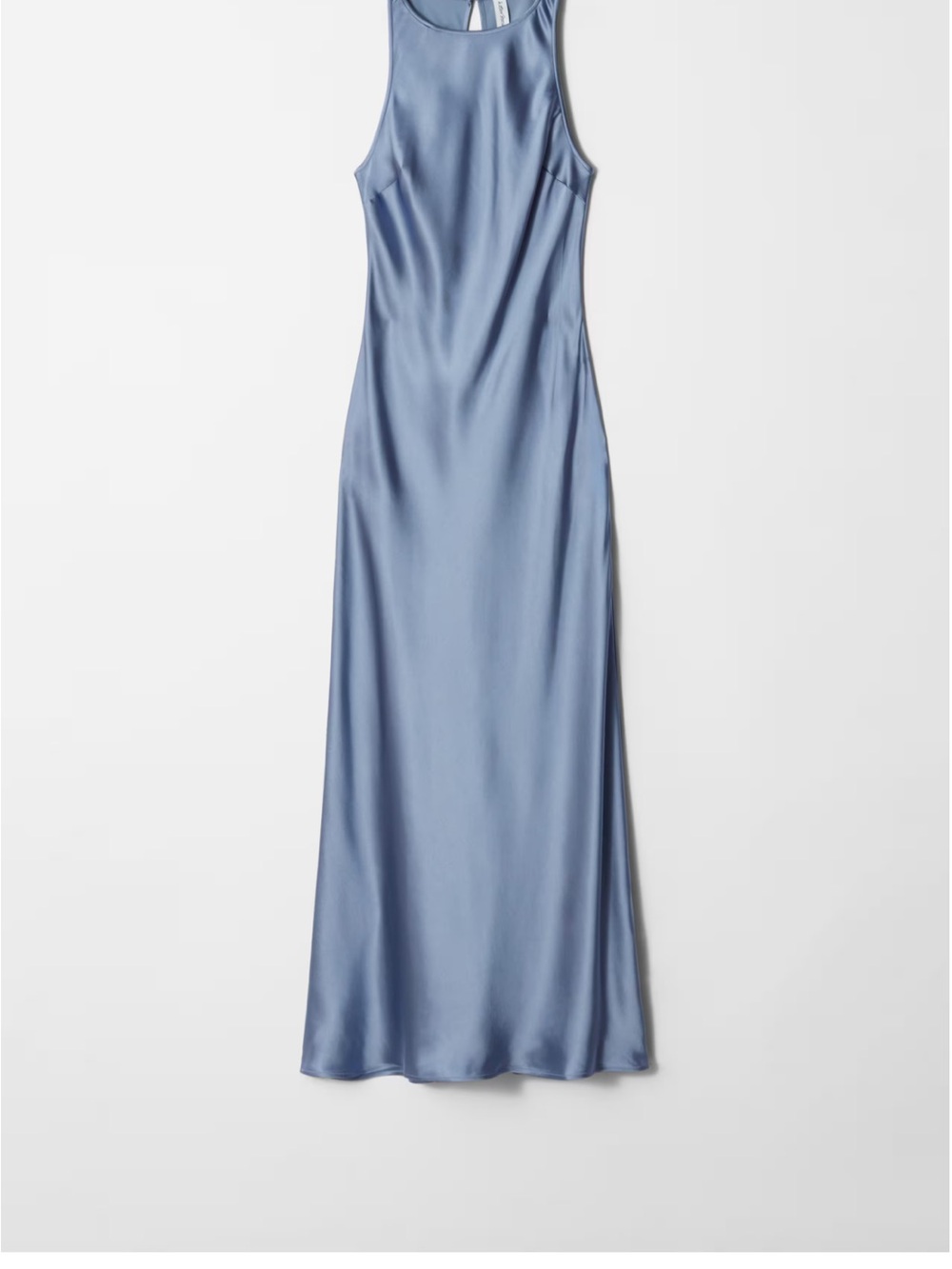 & Other Stories Sleeveless Satin Midi Dress - Bias Cut - (NWT) - Picture 3 of 7